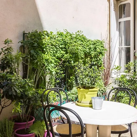 With A Courtyard In The Center *